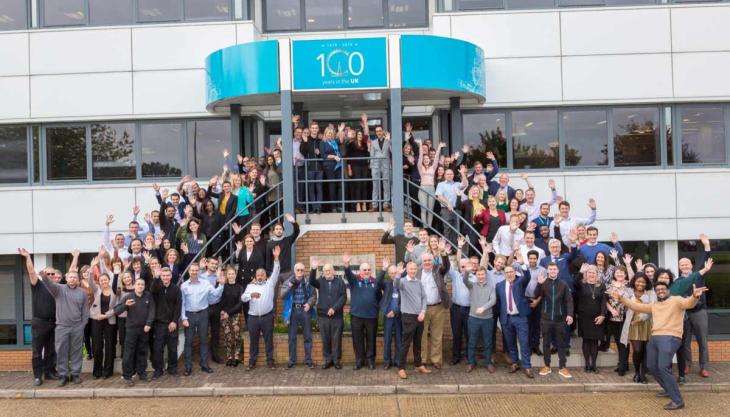 Atlas Copco celebrate 100 years in the UK