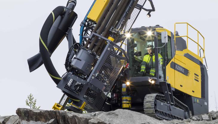 Atlas Copco drill rig