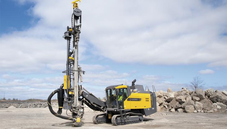 Atlas Copco FlexiROC D55 drill rig