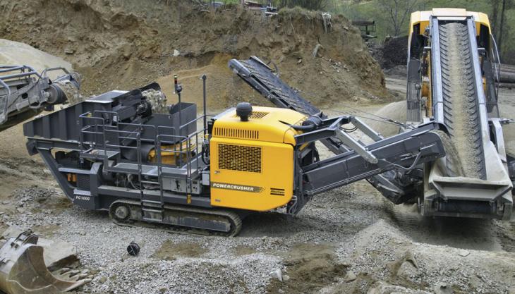 Atlas Copco Powercrusher PC 1000 mobile cone crusher Atlas Copco Powercrusher