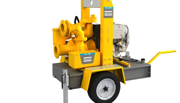Atlas Copco heavy-duty, high-capacity pump Atlas Copco pump