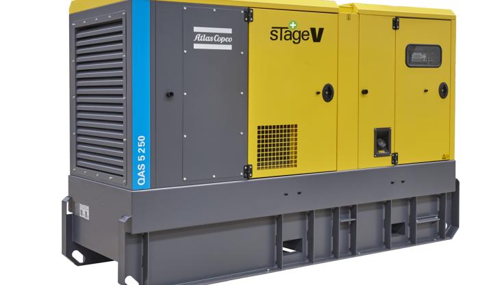 Atlas Copco QAS 5 250 Stage V generator Atlas Copco QAS 5 generator