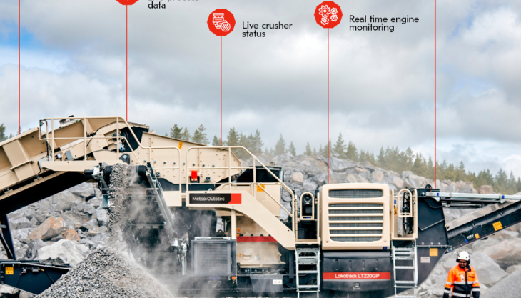 Metso Outotec have launched upgraded version of Metrics for the real-time monitoring of Lokotrack mobile crushers and screens Metrics