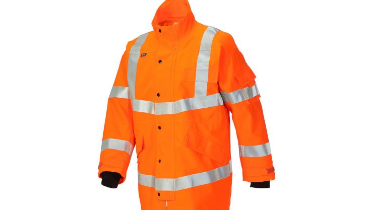 Ballyclare DryShell line hi-vis PPE