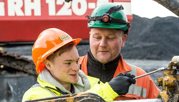 Craig Muir and his mentor