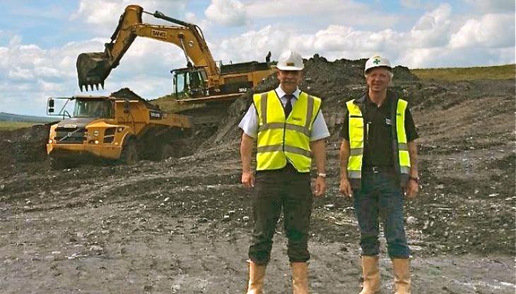 Banks Mining commence Ponesk restoration Ponesk surface mine restoration