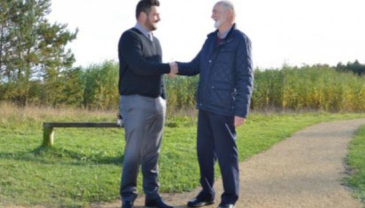 Banks Group help ensure access to community asset Oakenshaw Community Wildlife Reserve