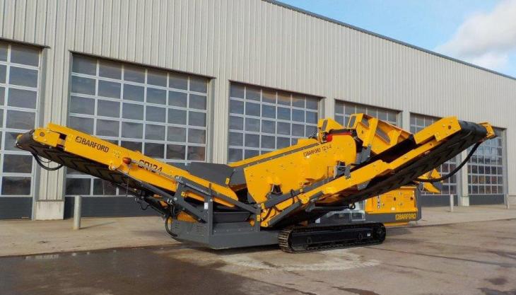 Barford SR124 mobile screener Barford SR124 mobile screener