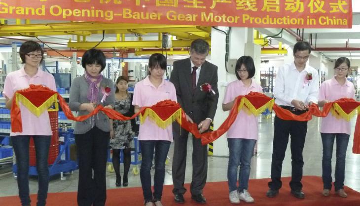 Bauer open factory in China Bauer open factory in China