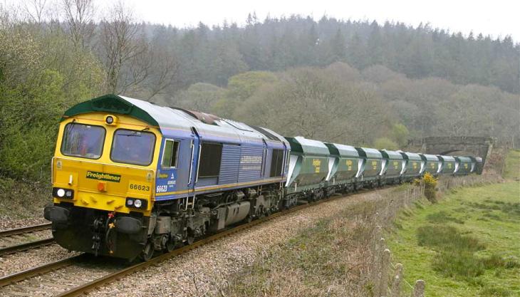 Rail movement of aggregates on the increase Rail freight