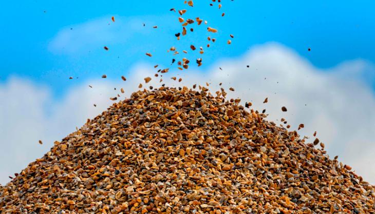 Replenishment rate on aggregate reserves rises Aggregates