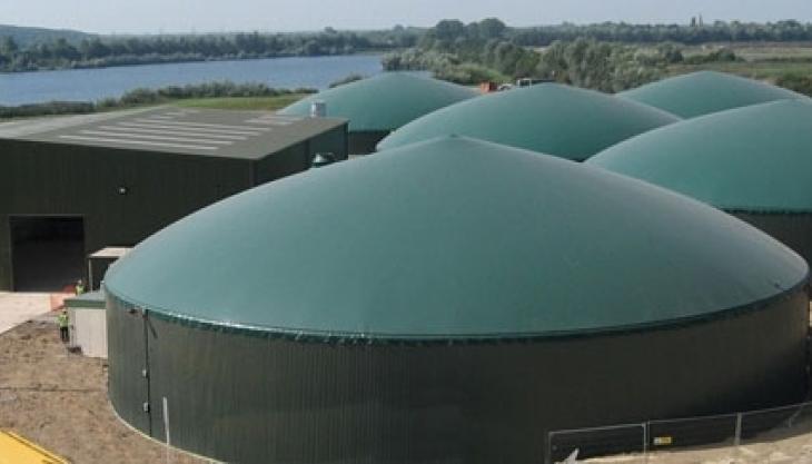 Anaerobic digestion plant