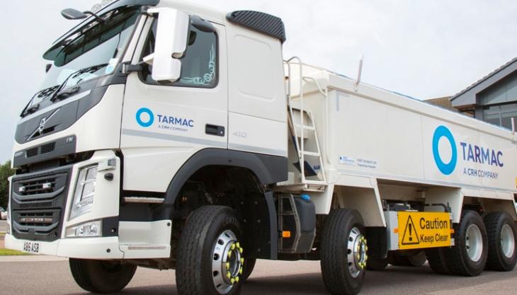 Tarmac lorry