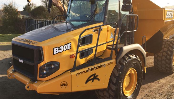 Bell B30E dumptruck Bell B30E dumptruck