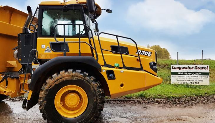 First Bell ADT purchase for Longwater Gravel Bell B30E dumptruck