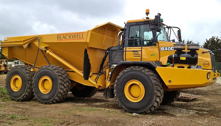 Bell B40D dumptruck