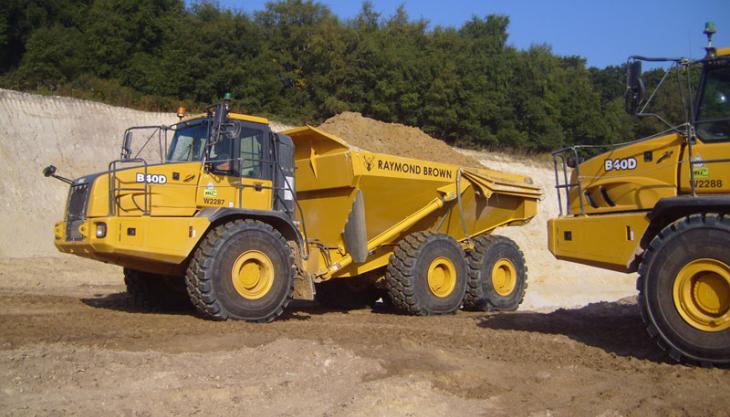 Bell B40D dumptruck