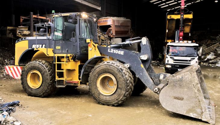 Bell L2106E wheel loader Bell L2106E wheel loader