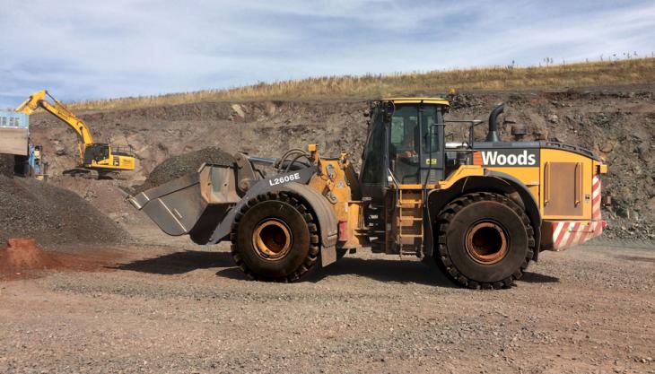 Bell L2606E wheel loader Bell L2606E wheel loader