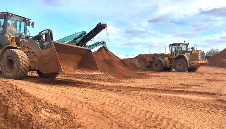 Bell L1706 wheel loader