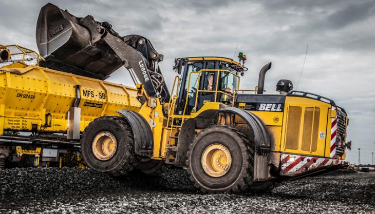 Bell L2606E wheel loader