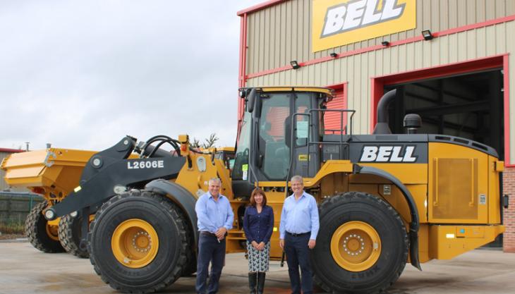 Bell L2606E wheel loader Bell L2606E wheel loader