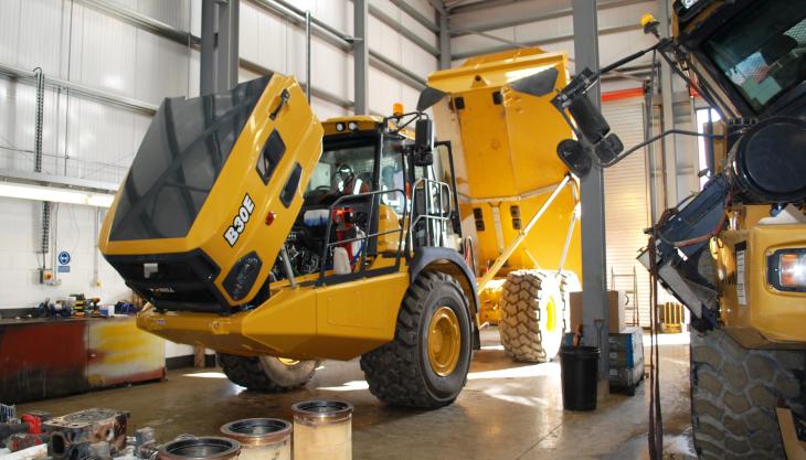 Bell Equipment after-sales support service Bell Equipment support