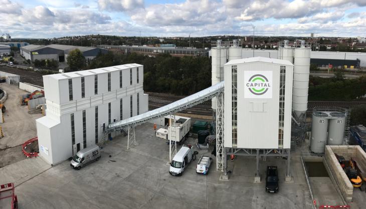 Capital Concrete’s new MEKA MB300 batching plant Capital Concrete’s new MEKA MB300 batching plant