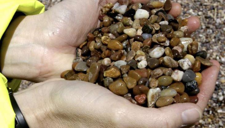 Gravel aggregate Gravel aggregate