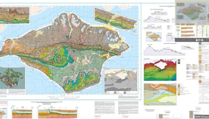 British Geological Survey map