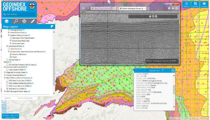 Offshore GeoIndex data BGS offshore geoindex