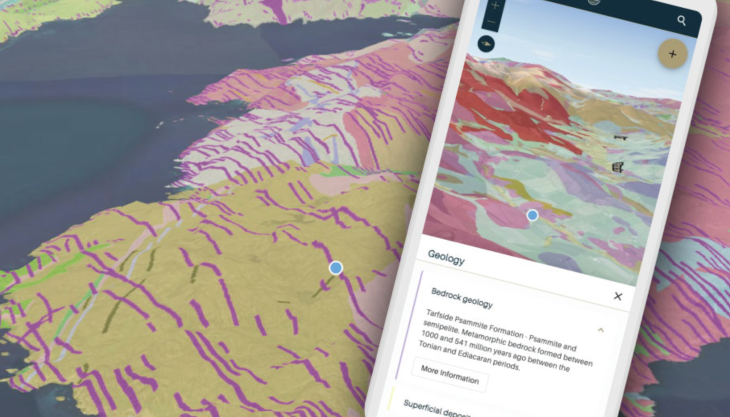 BGS has launched the new Geology Viewer app BGS