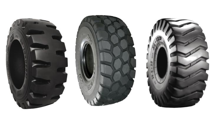 Wheel loader tyres
