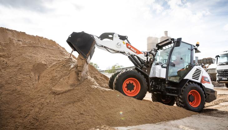 The Bobcat L85 compact wheel loader Bobcat L85 compact wheel loader