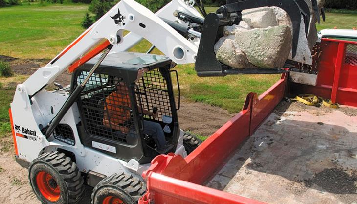 Bobcat skid steer loader