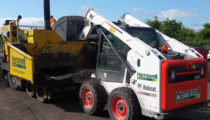 Bobcat S550H skid-steer loader