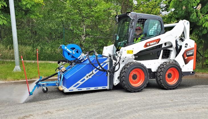 Bobcat pressure washer attachment