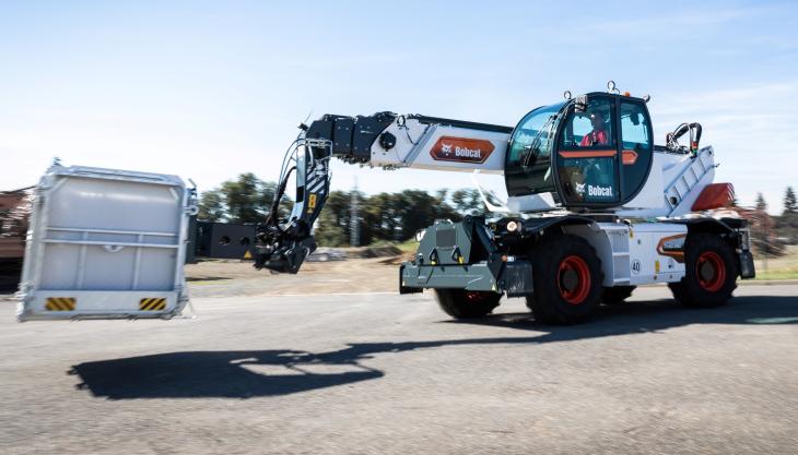 Bobcat rotary telehandler