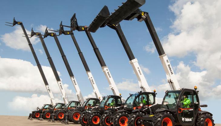 Bobcat telehandlers