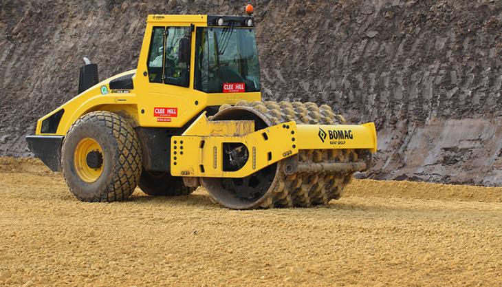 Bomag compactor