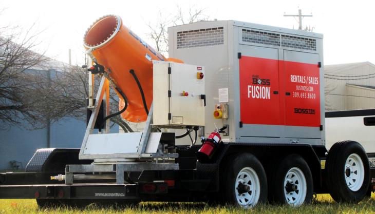 DustBoss DB-30 Fusion dust-suppression unit Dust-suppression system