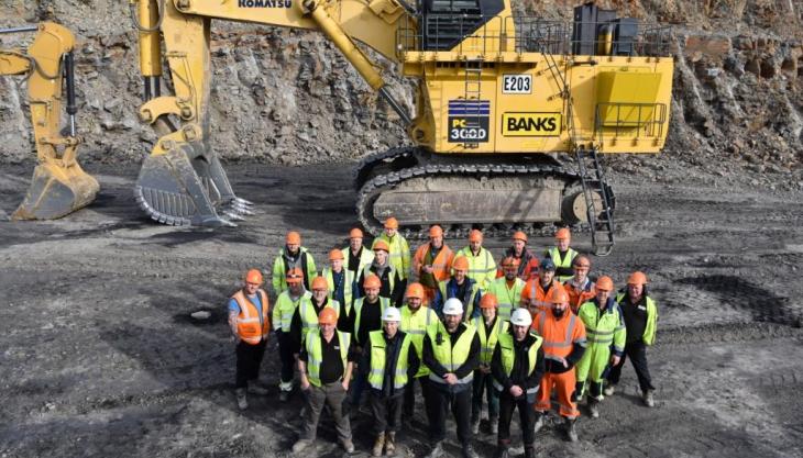 Bradley surface mine team members Bradley team members
