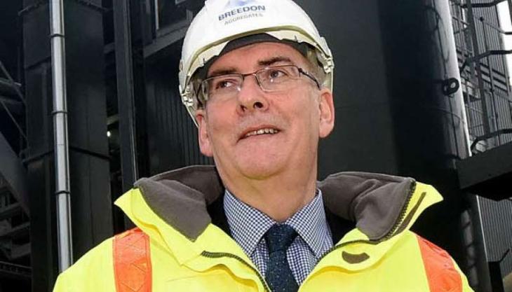 Alan Mackenzie, managing director of Breedon Northern Ltd Alan Mackenzie