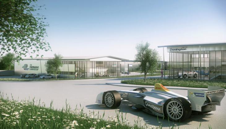 Breedon Aggregates supply materials for new development at Donington Park Formula E