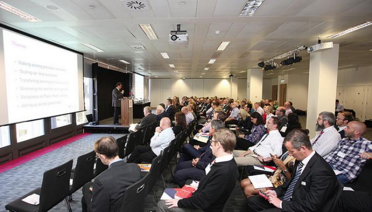 Delegates at The British Safety Council's annual conference Britsafe conference