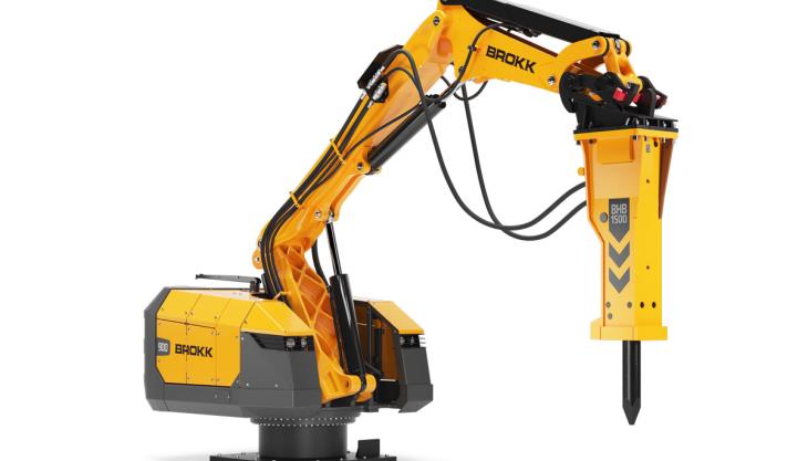 Brokk 900H pedestal boom Brokk 900H pedestal boom