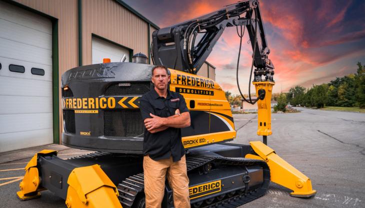 Mark Frederico, owner of Frederico Demolition Mark Frederico