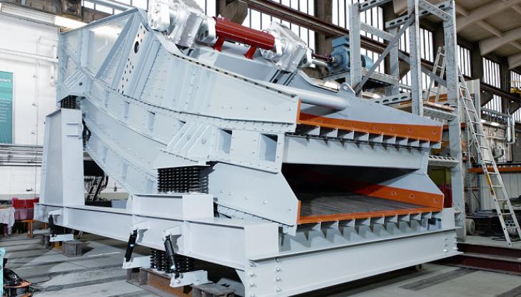 Schenck Process introduce vibrating screens to the UK Vibrating screen