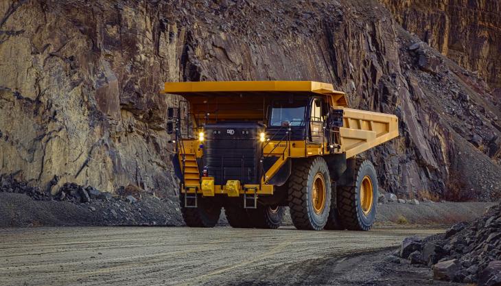 Caterpillar will implement their existing Cat MineStar Command for Hauling system at Luck Stone’s Bull Run Quarry, on a fleet of 777G trucks Cat 777 dumptruck