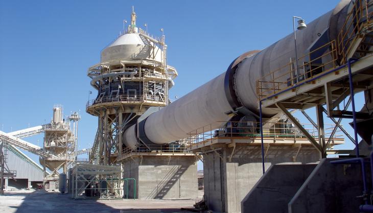 Calcining system Calcining system